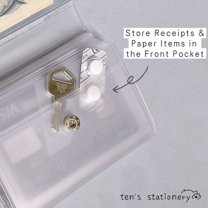 isshoni. card file + zipper case / Daigo