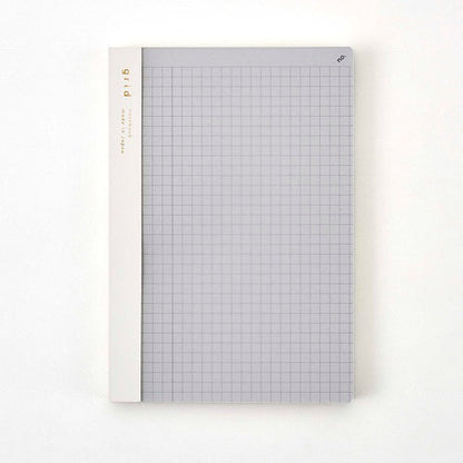 isshoni. numbered notebook grid Clear (B5/A5/B6) / Daigo