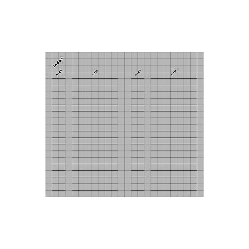 isshoni. numbered MINI notebook grid / Daigo