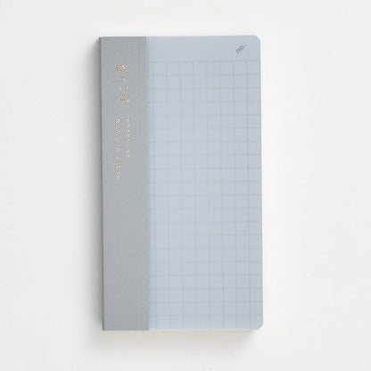 isshoni. numbered MINI notebook grid / Daigo