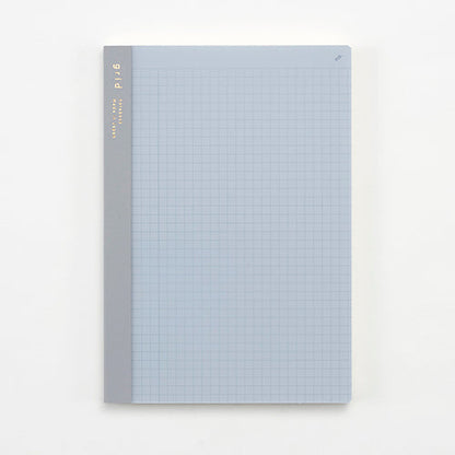 isshoni. numbered notebook grid Blue (B5/A5/B6) / Daigo